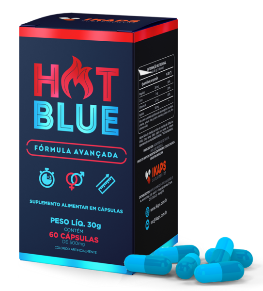 Composição Hot Blue Caps