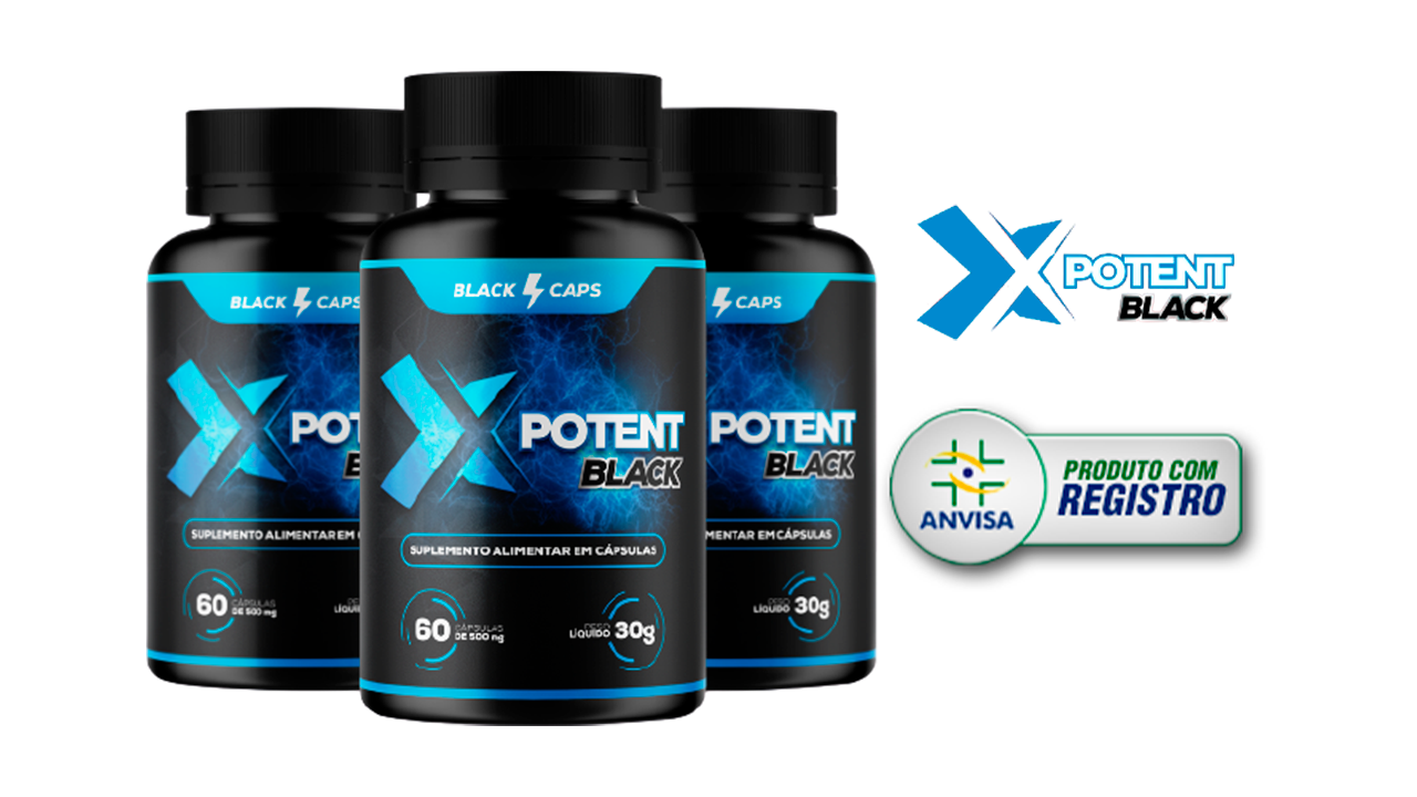 X potent Black Anvisa