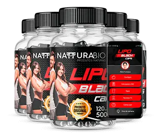 Lipo Black Caps Anvisa