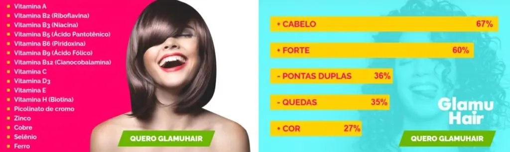 glamu hair benefícios